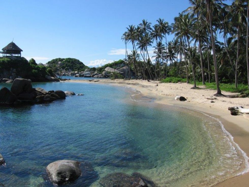 Park Tayrona w Kolumbii.